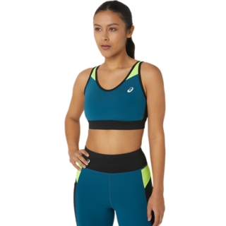 Women's WOMEN BRA, Restful Teal, Sports Bras