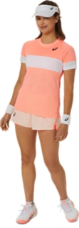 Women's GT Performance Shirt with Sun Hood M / Coral