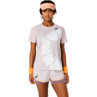 GAME SHORT SLEEVED TOP Women Watershed Rose Womens Tennis Clothing ASICS Australia