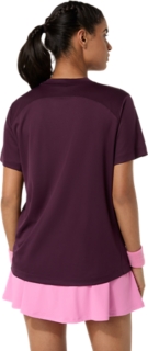 COURT SS TOP, Dark Aubergine 2