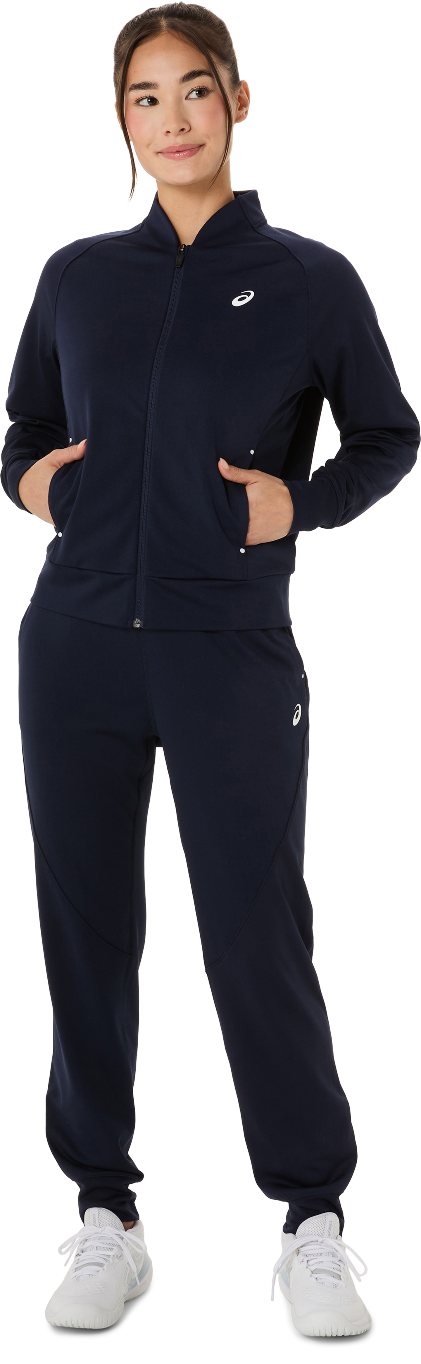 Женская куртка ASICS Court Warm-Up, цвет: Тёмно-синий — фото 6