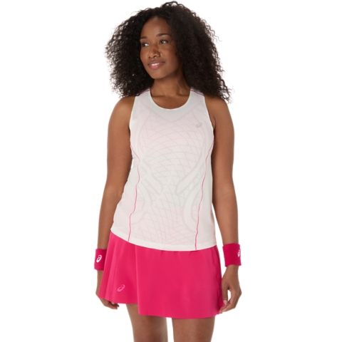 Женский топ ASICS Match Actibreeze Tank, цвет: Кремовый