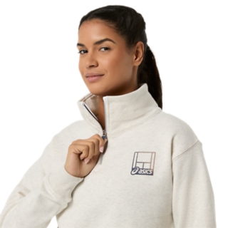 COURT CORE GRAPHIC HALF ZIP SWEATSHIRT, Image 4 of 6