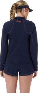 MATCH 1/2 ZIP LONG SLEEVE TOP, Midnight 2