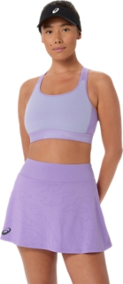 Alternative image view of GAME COMPRESSION BRA,  FADED PLUM/SEASTORM