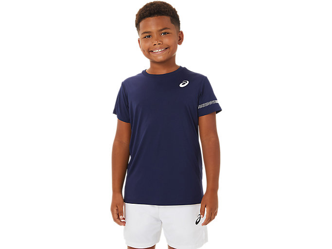 Image 1 of 5 of BOYS TENNIS SS TOP color Peacoat