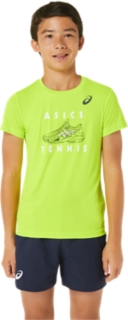 UNISEX TENNIS GRAPHIC SS | Hazard | 2 get off on selected apparel | ASICS Outlet