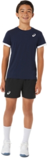 ASICS BOYS TENNIS SHORT - Sports shorts - performance black/black 