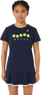 KIDS' TENNIS GRAPHIC TEE