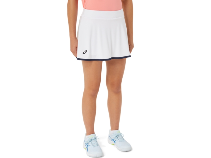 UNISEX KIDS' TENNIS SKORT | Brilliant White | Clothing | ASICS