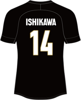 2024年VB男子日本代表レプリカシャツ | ブラック（石川選手） | メンズ 