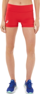 Women's 3in Volleyball Short Red Shorts & Pants ASICS