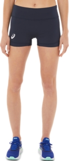 Women's 3in Volleyball Short Navy Shorts & Pants ASICS