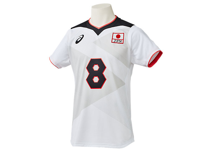 VB男子日本代表 オーセンティックシャツ | ホワイトxA | メンズ ゲーム 