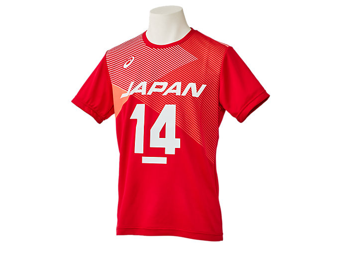 VB男子日本代表 応援Tシャツ | VレッドxB | メンズ Tシャツ 