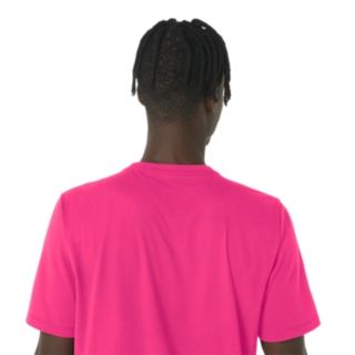 | TEE UNISEX Shirts | Hot Pink ASICS VOLLEYBALL GRAPHIC ASICS Short | Sleeve Unisex
