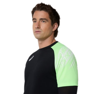 アシックス公式] プラクティス半袖シャツ(肩口プリント)