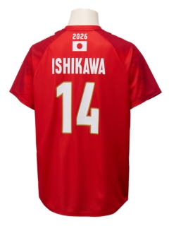 2026 バレーボール男子日本代表レプリカTシャツ, V Red 2