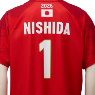 2026 バレーボール男子日本代表レプリカTシャツ | V Red | 【ASICS公式】