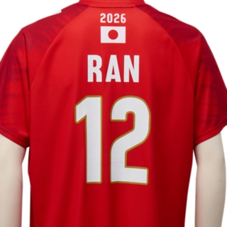 2026 バレーボール男子日本代表レプリカTシャツ | V Red | 【ASICS公式】