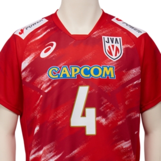 2026 バレーボール男子日本代表レプリカTシャツ | V Red | 【ASICS公式】