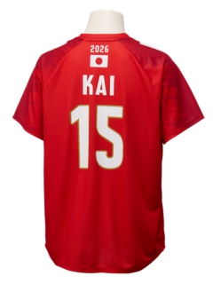 2026 バレーボール男子日本代表レプリカTシャツ | V Red | 【ASICS公式】