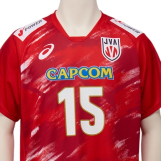 2026 バレーボール男子日本代表レプリカTシャツ | V Red | 【ASICS公式】