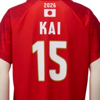 2026 バレーボール男子日本代表レプリカTシャツ | V Red | 【ASICS公式】