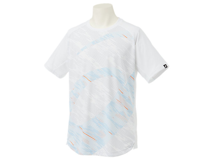 ドライグラフィック半袖シャツ | ブリリアントホワイト | メンズ Tシャツ・ポロシャツ【ASICS公式通販】