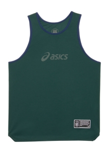 ASICS×ballaholic REVERSIBLE TOPS | IVORY/DEEP GREEN 