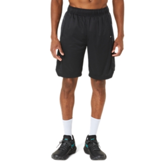 ASICS×ballaholic MESH ZIP SHORTS | RAVEN | メンズ ショートパンツ 