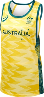 TEAM AUSTRALIA OLYMPIC REPLICA BASKETBALL SINGLET, Image 16 of 17