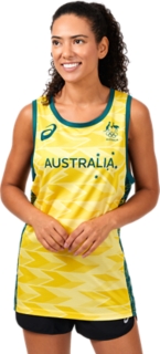 TEAM AUSTRALIA OLYMPIC REPLICA BASKETBALL SINGLET, Image 9 of 17
