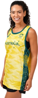 TEAM AUSTRALIA OLYMPIC REPLICA BASKETBALL SINGLET, Image 11 of 17