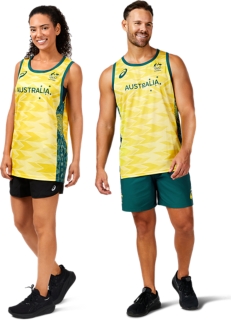 TEAM AUSTRALIA OLYMPIC REPLICA BASKETBALL SINGLET, Image 15 of 17