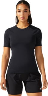  ASICS Women's Team Tight, Black, X-Small : Clothing