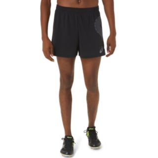 MEN TRACK GRAPHIC 4IN KNIT SHORT | PERFORMANCE BLACK | Men bottoms