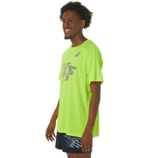 MEN'S SHOES GRAPHIC SHORT SLEEVE TOP | Safety Yellow | T-Shirts & Tops |  ASICS