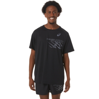 MEN'S FINISH LINE GRAPHIC SHORT SLEEVE TOP | Performance Black | T