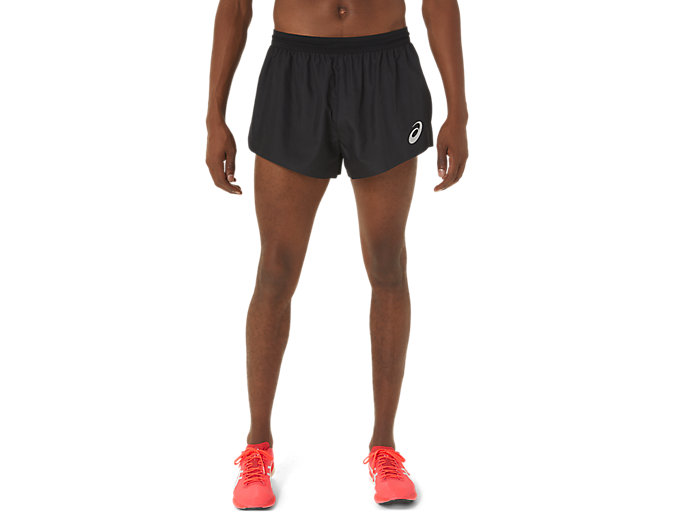 Image 1 of 8 of Men's Performance Black TRACK ELITEウーブンランニングパンツ メンズ ショートパンツ
