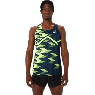 Asics men's running tank hotsell