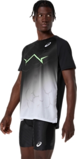 LIGHT KNIT SHORT SLEEVE TOP, Performance Black 3