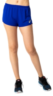 W Sランニングパンツ ブルー レディース ショートパンツ Asics公式通販