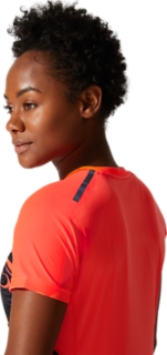 WOMEN'S LIGHT SHORT SLEEVE TOP Women Flash Coral