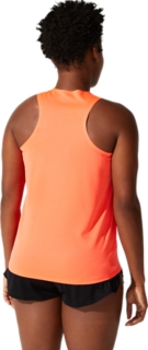 MESH SINGLET | Flash Coral Sleeveless Shirts | ASICS