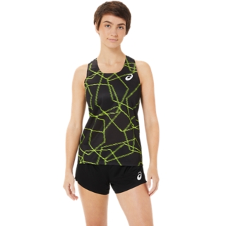 WOMEN'S LIGHT MESH SINGLET | Performance Black | Sleeveless Shirts