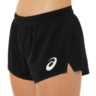 Womens shorts Asics TRACK BRIEF W black