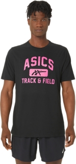 ASICS UNISEX TRACK AND FIELD GRAPHIC TEE