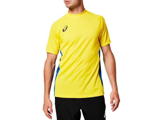 Asics yellow running outlet top