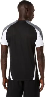 プラクティス半袖シャツ, パフォーマンスブラック 2